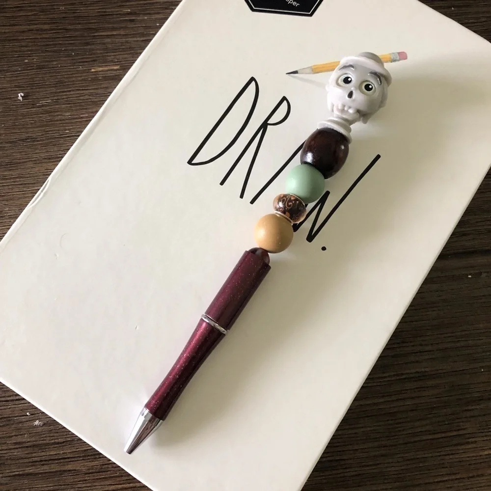 Disney Doorables: Haunted Mansion: Cousin Algernon handmade beaded pens